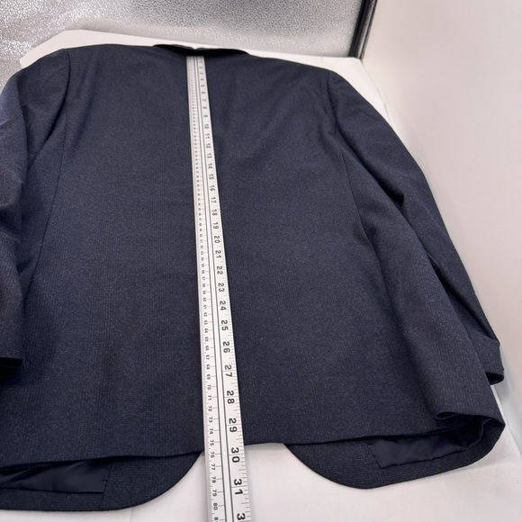JCrew Ludlow Suit Jacket  Vitale Barberis Canonico Italian Wool 40R Navy Blazer - Picture 12 of 12